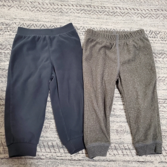 Carter's Other - Toddler fleece pants 18-24m, 2 pair lot